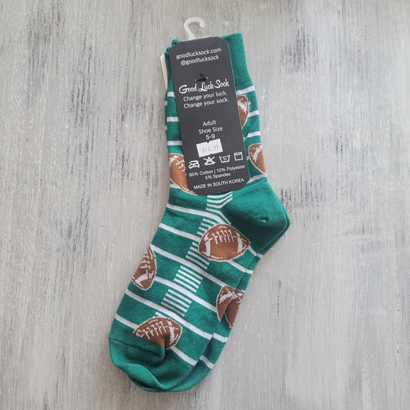 2/$15 Football Crew Socks - Picture 2 of 3